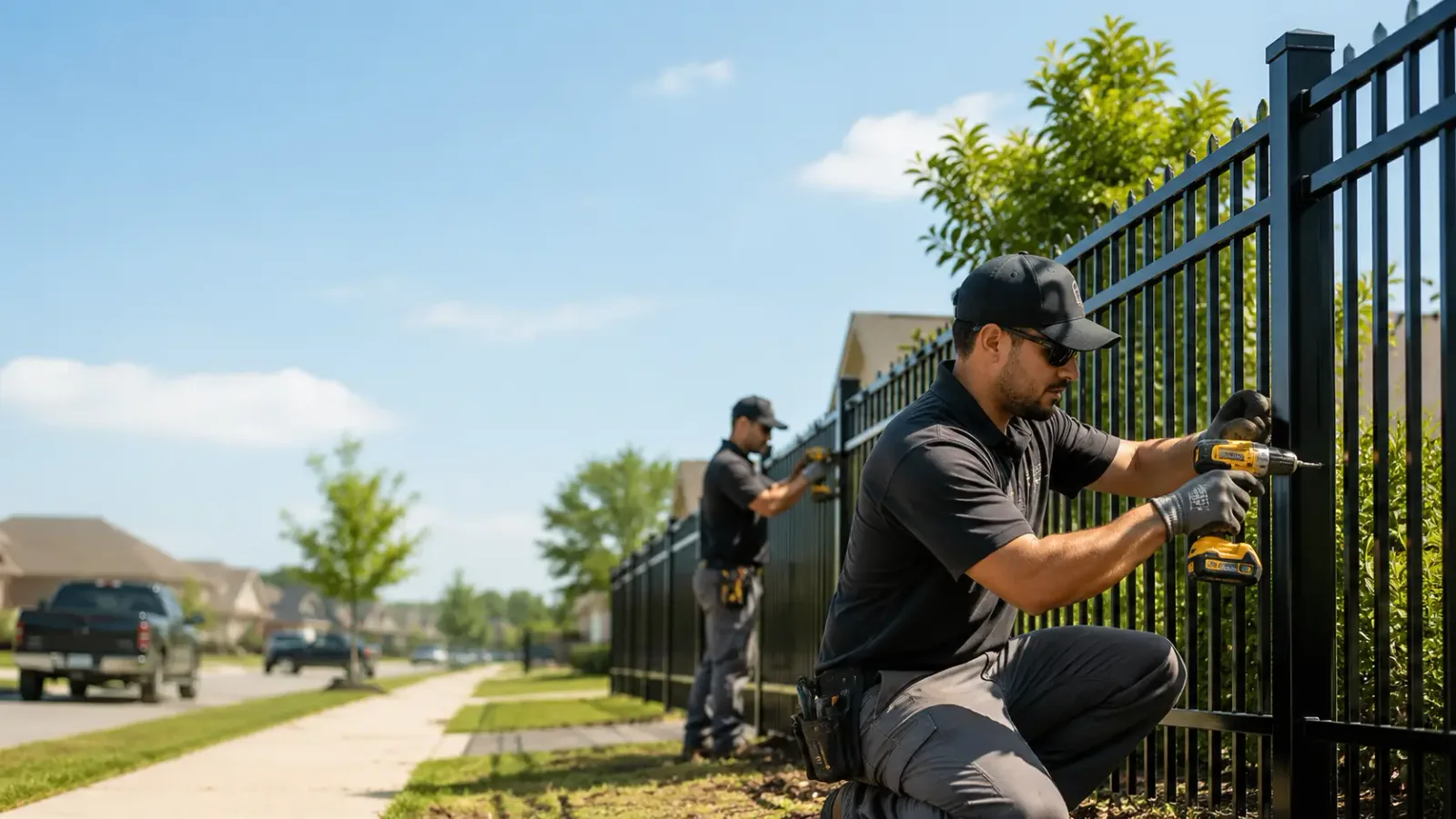Metal Fence Installation in Kansas, OK